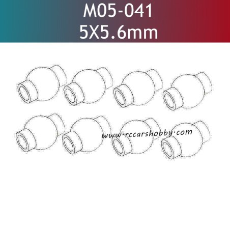 UDIRC UD1610 Pro Parts 5X5.6MM Hollow Ball M05-041