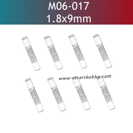 UDIRC UD1610 Pro High Speed RC Car Parts 1.8x9MM Pins M06-017