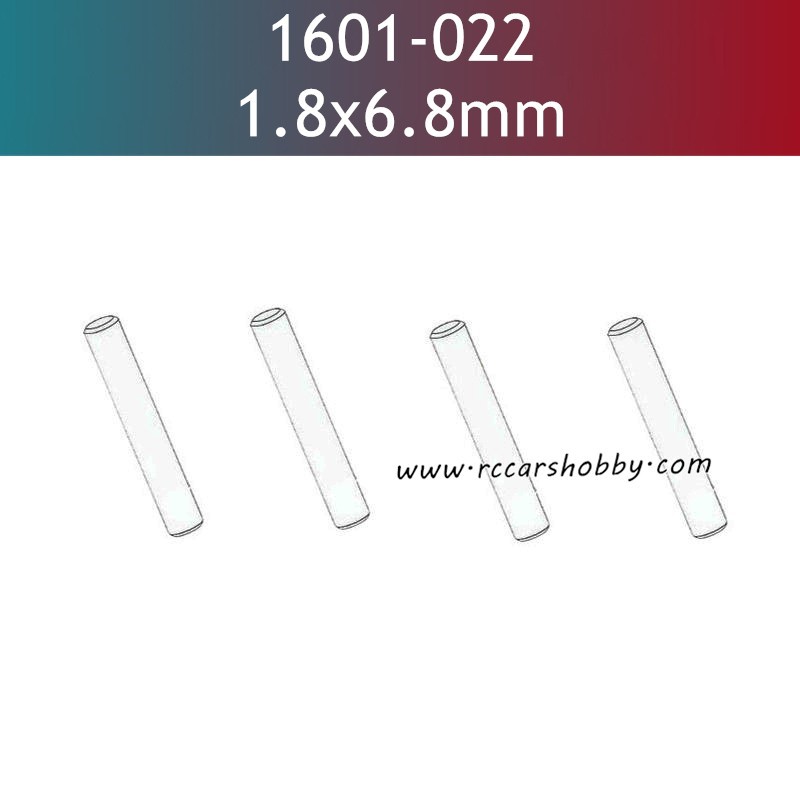 UDIRC UD1610S High Speed RC Car Parts 1.8x6.8MM Pins 1601-022