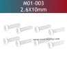 UDIRC UD1610S Parts 2.6X10MM HB Hexagon Socket Head Cap Tapping Screw M01-003