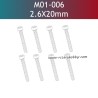 UDIRC UD1610S Parts 2.6X20MM HB Hexagon Socket Head Cap Tapping Screw M01-006