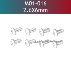 UDIRC UD1610S Parts 2.6x6mm TB Hexagon Socket Button Head Tapping Screw M01-016