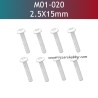 UDIRC UD1610S Parts 2.5x15mm TM Hexagon Socket Button Head Machine Screw M01-020