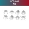 UDIRC UD1610S Parts M4 Hex Flanged Lock Nut M02-003