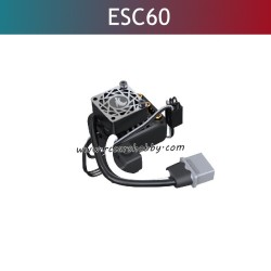 UDIRC M16 RC Car Parts Brushless 60A ESC ESC60