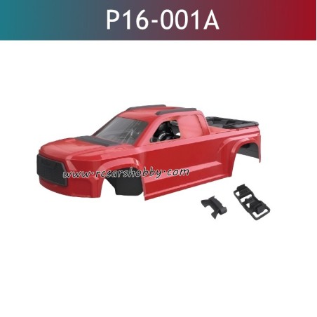 UDIRC M16 RC Car Parts Car Shell Red P16-001A