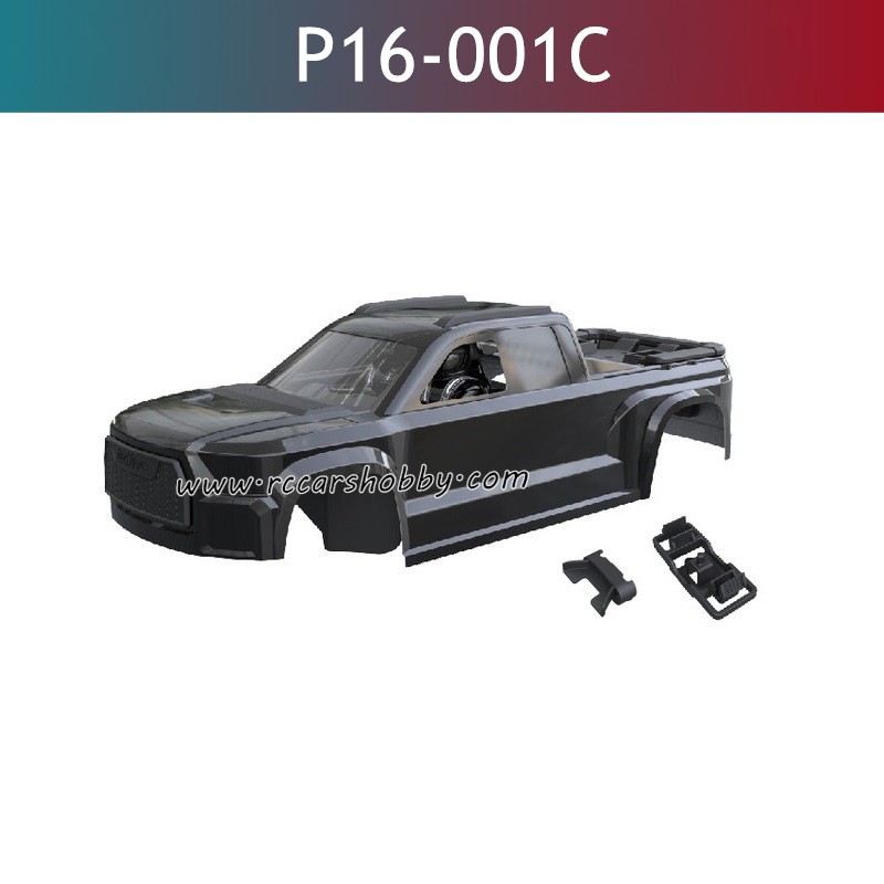 UDIRC M16 RC Car Parts Car Shell Black P16-001C