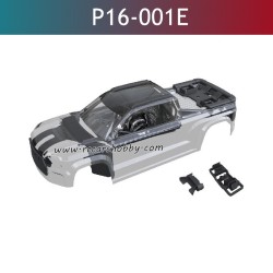 UDIRC M16 RC Car Parts Car Shell Gray P16-001E