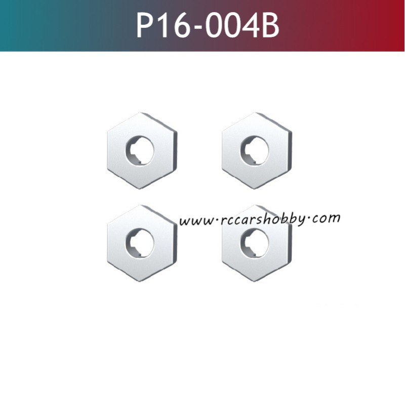 UDIRC M16 RC Car Parts Brushless Metal Hexagonal Bonds P12-004B