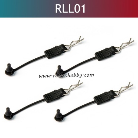 UDIRC M16 RC Car Parts R-buckle RLL01