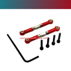 UDIRC M16 High Speed RC Car Upgrade Parts Steering Tie Rod Red