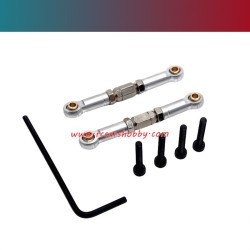 UDIRC M16 High Speed RC Car Upgrade Parts Steering Tie Rod Silver