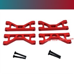 UDIRC M16 High Speed RC Car Upgrade Parts Front and Rear Upper Swing Arms Red