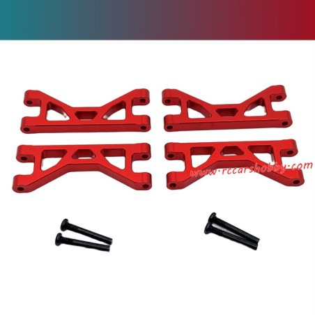 UDIRC M16 High Speed RC Car Upgrade Parts Front and Rear Upper Swing Arms Red