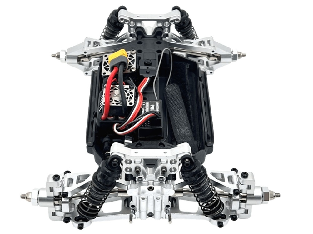 UDIRC-M16-Upgrade-Parts-Front-and-Rear-Shock-Mount-Silver-Overview