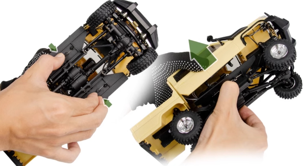 UDIRC UCX1801 Pro off-road Rc Car shell Overview