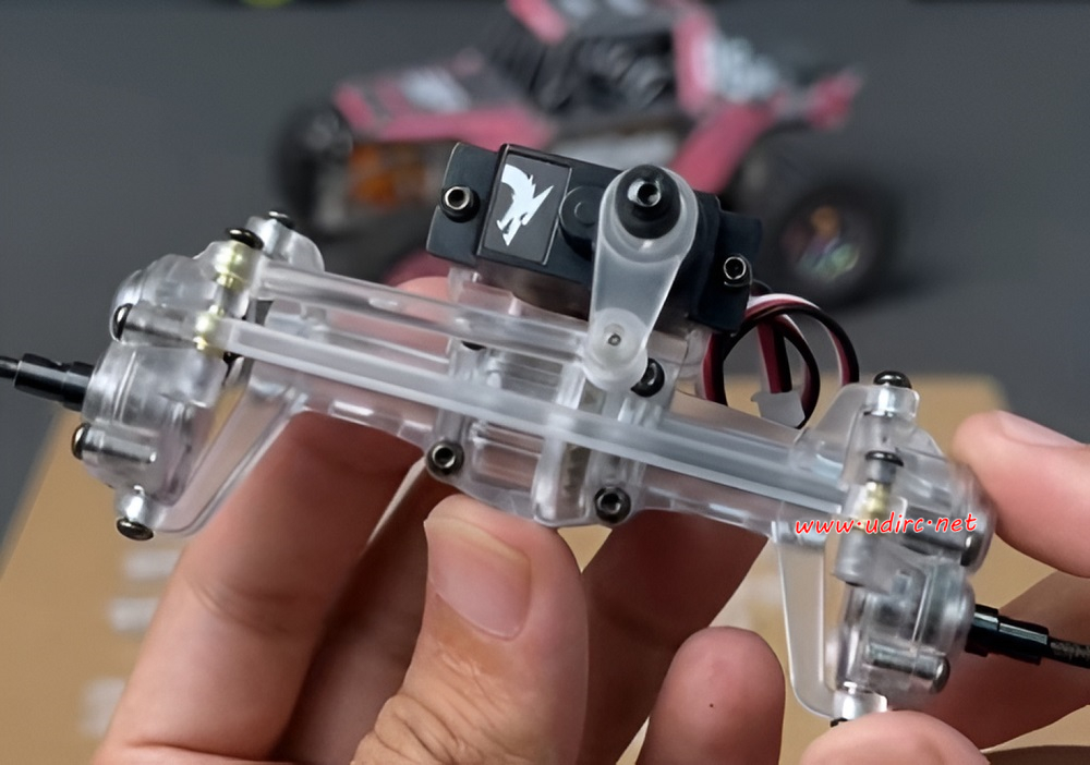 UDIRC UCX2405 Upgrade Parts Front Axle Steering Assembly Overview