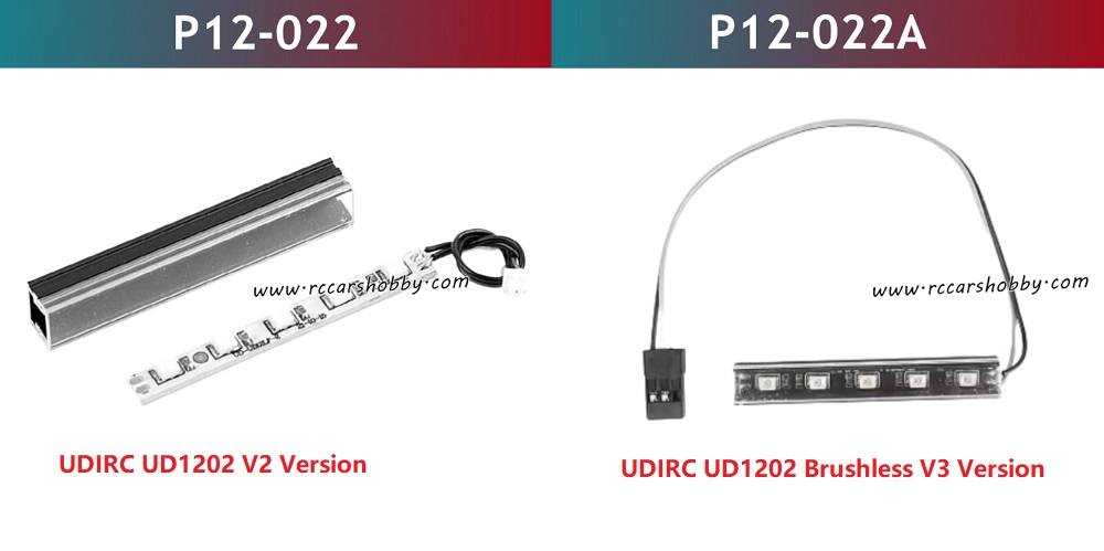 UDIRC UD1202 Parts Led Overview