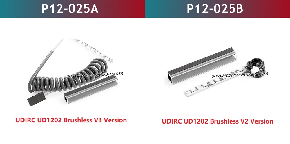 UDIRC UD1202 Parts Top Light Overview