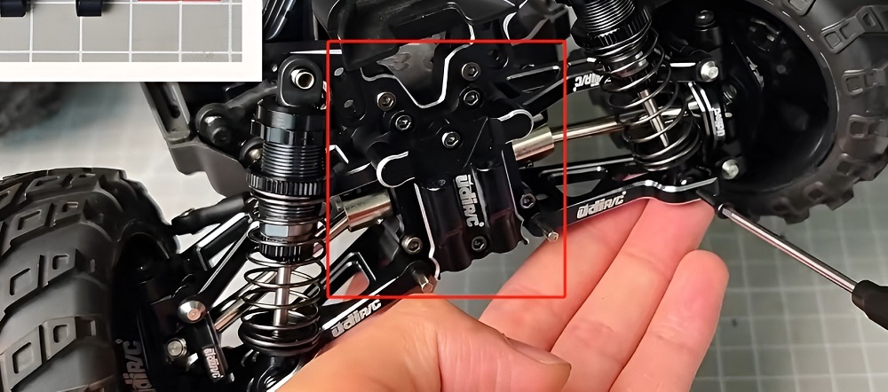 UDIRC UD1610S Upgrade Parts Differential Housing Overview